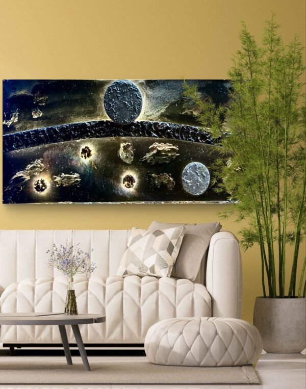 "Stellar Horizon" 72x36 - Image 4