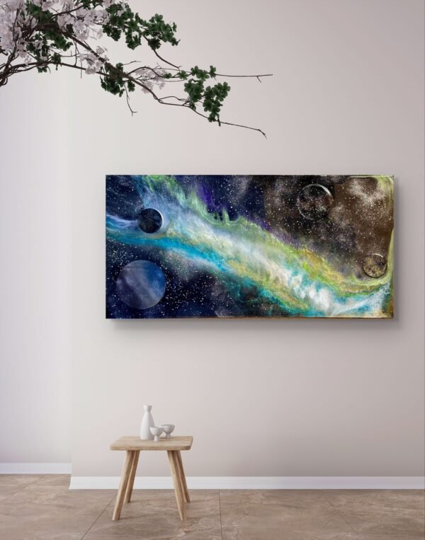 "Celestial Voyage" 48x24 - Image 2