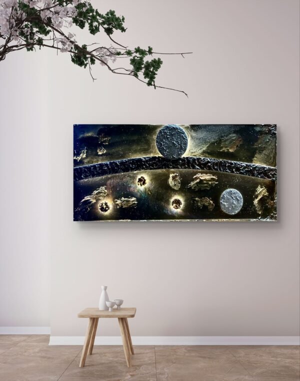 "Stellar Horizon" 72x36 - Image 5