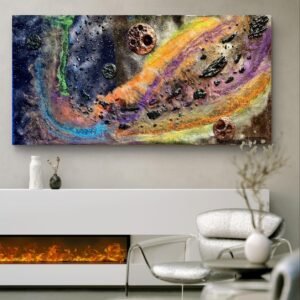 “Nebula Drift” 72×34