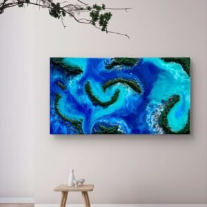 “Serene Currents” 48×24