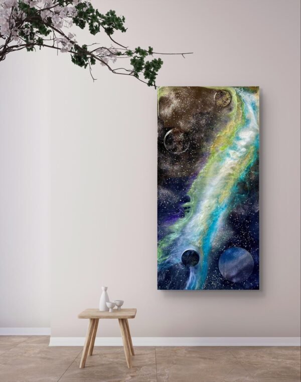 "Celestial Voyage" 48x24