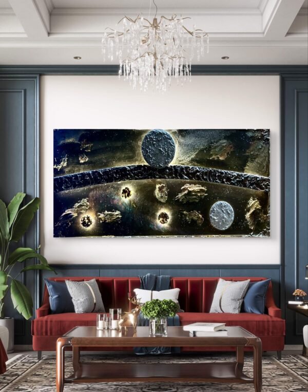 "Stellar Horizon" 72x36 - Image 3