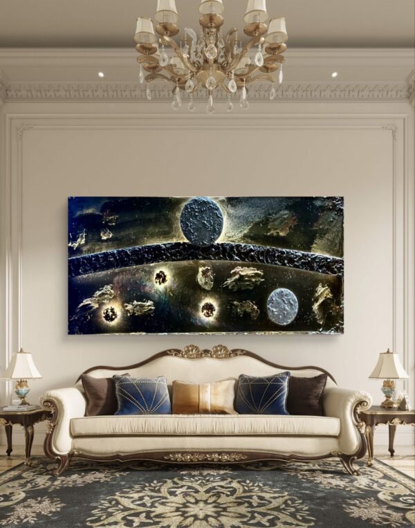 "Stellar Horizon" 72x36 - Image 2